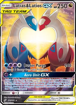 Kaart Latias & Latios GX