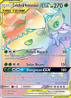 Kaart Celebi & Venusaur GX