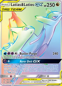 Kaart Latias & Latios GX