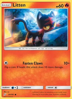 Kaart Litten