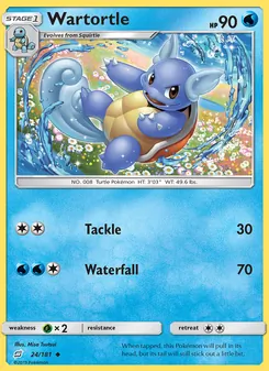 Kaart Wartortle