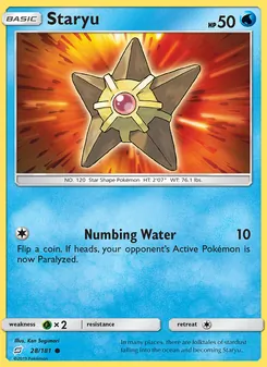 Kaart Staryu