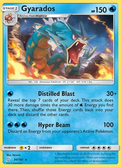 Kaart Gyarados