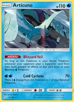 Kaart Articuno