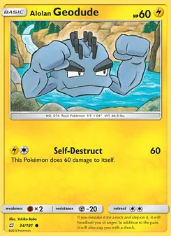 Kaart Alolan Geodude