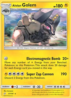 Kaart Alolan Golem