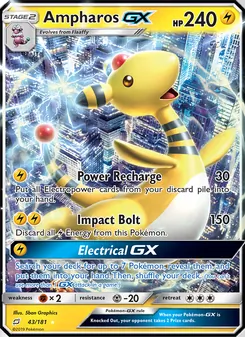 Kaart Ampharos GX