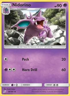 Kaart Nidorino