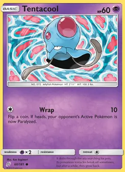 Kaart Tentacool