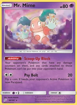 Kaart Mr. Mime