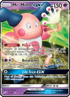 Kaart Mr. Mime GX