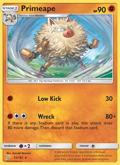Kaart Primeape