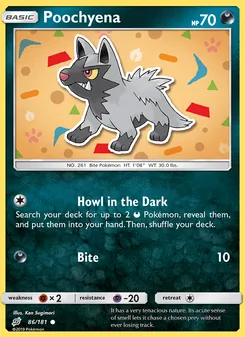 Kaart Poochyena