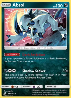 Kaart Absol