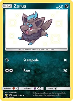 Kaart Zorua