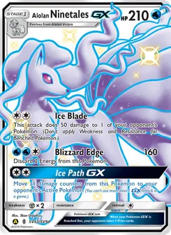Kaart Alolan Ninetales-GX