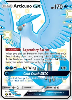 Kaart Articuno-GX
