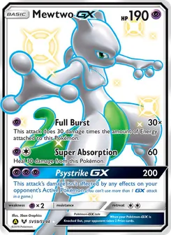 Kaart Mewtwo-GX