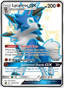 Kaart Lycanroc-GX
