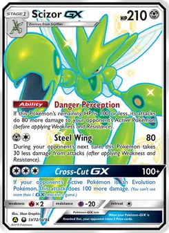 Kaart Scizor-GX