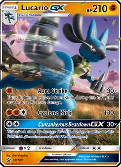 Kaart Lucario GX