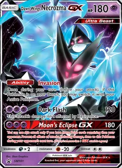 Kaart Dawn Wings Necrozma GX