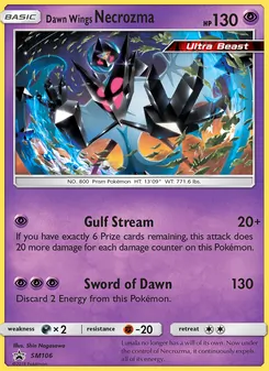 Kaart Dawn Wings Necrozma