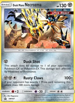 Kaart Dusk Mane Necrozma