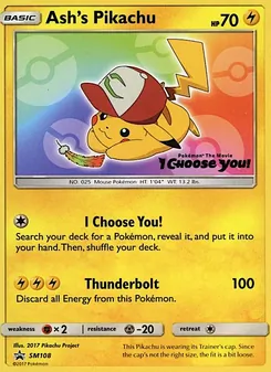 Kaart Ash's Pikachu