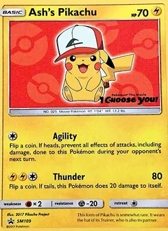 Kaart Ash's Pikachu