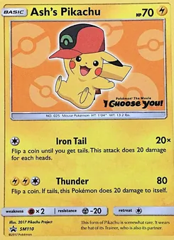 Kaart Ash's Pikachu
