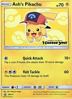 Kaart Ash's Pikachu