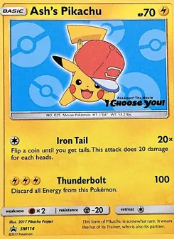 Kaart Ash's Pikachu
