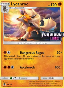 Kaart Lycanroc