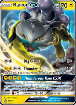 Kaart Raikou GX
