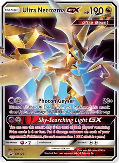 Kaart Ultra Necrozma GX