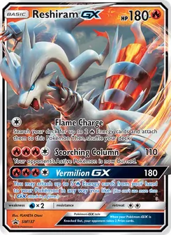 Kaart Reshiram GX