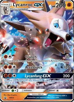 Kaart Lycanroc GX