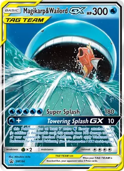 Kaart Magikarp & Wailord GX
