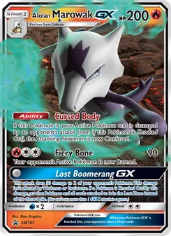 Kaart Alolan Marowak GX