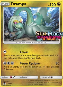 Kaart Drampa