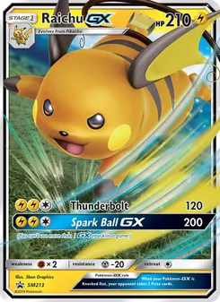 Kaart Raichu GX