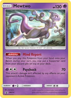 Kaart Mewtwo