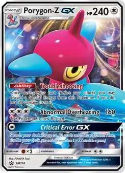 Kaart Porygon-Z GX