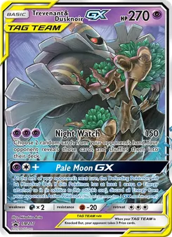 Kaart Trevenant & Dusknoir GX