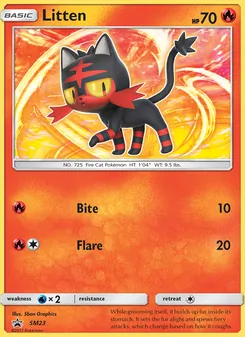 Kaart Litten