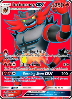 Kaart Incineroar GX