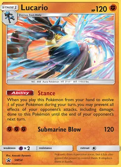 Kaart Lucario