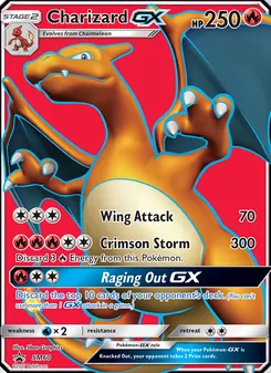 Kaart Charizard GX