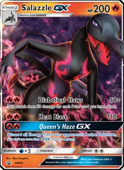 Kaart Salazzle GX